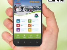 Aplikace Krkonoše pro mobilní telefony
